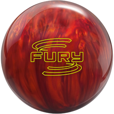 Brunswick Fury Orange Red Bowling Ball