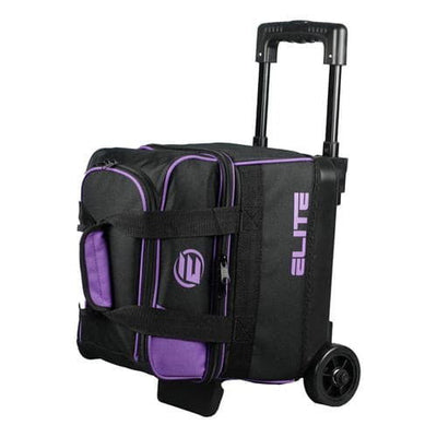 ELITE Basic Single Roller Purple Bowling Bag - BowlersParadise.com