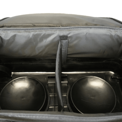 ELITE Basic Double Roller Black/White Bowling Bag