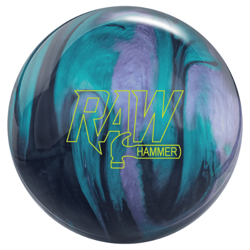 Hammer Raw Hammer Black/Purple/Teal Pearl Bowling Ball