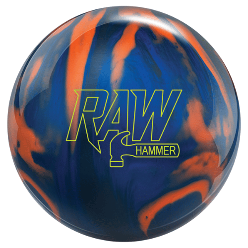 Hammer Raw Hammer Blue/Black/Orange Hybrid Bowling Ball
