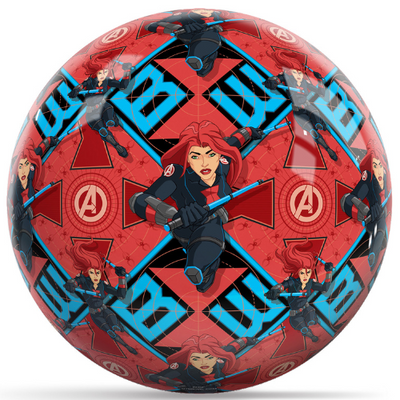 OnTheBallBowling Marvel Avengers Black Widow Pattern Bowling Ball