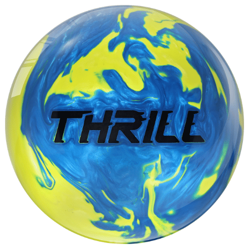 Motiv Max Thrill Pearl Blue/Yellow Bowling Ball