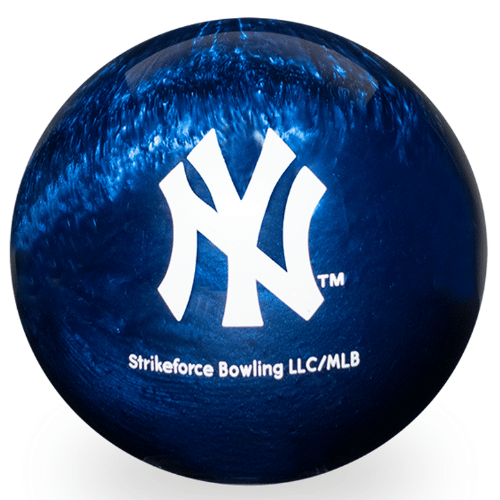 KR Strikeforce NFL Engraved Plastic New York Yankees Bowling Ball