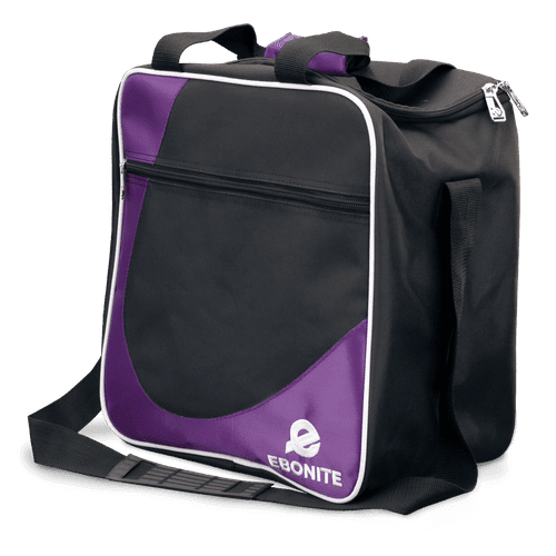 Ebonite Basic Single Tote Bowling Bag Purple.