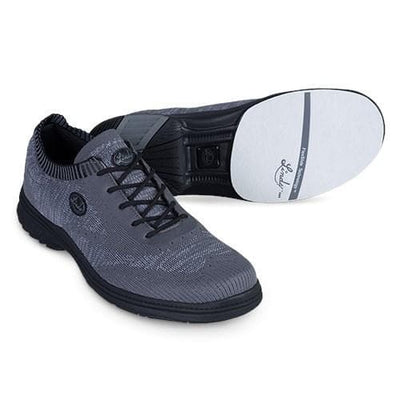 Linds Mens Heritage Black Charcoal Right Hand Bowling Shoes.