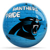 OnTheBallBowling NFL Graffiti Carolina Panthers Undrilled Polyester Bowling Ball