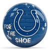 OnTheBallBowling NFL Graffiti Indianapolis Colts Undrilled Polyester Bowling Ball