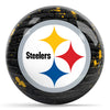 OnTheBallBowling NFL Graffiti Pittsburgh Steelers Undrilled Polyester Bowling Ball