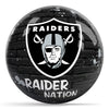 OnTheBallBowling NFL Graffiti Las Vegas Raiders Undrilled Polyester Bowling Ball