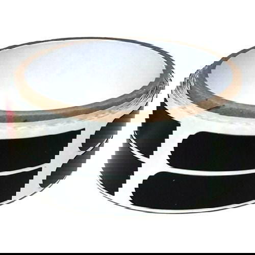 Powerhouse Premium 1/2'' Black Tape 100 Roll - BowlersParadise.com