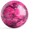 OnTheBallBowling Pink Camouflage Bowling Ball
