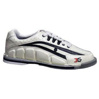 3G Mens Tour Ultra White Black Right Hand Bowling Shoes - BowlersParadise.com