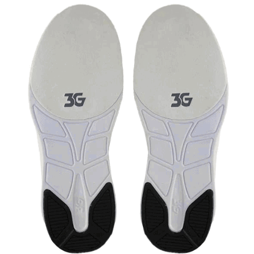 3G Unisex Kicks II Grey Bowling Shoes - BowlersParadise.com
