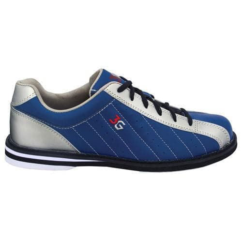 3G Unisex Kicks Navy Silver Bowling Shoes - BowlersParadise.com