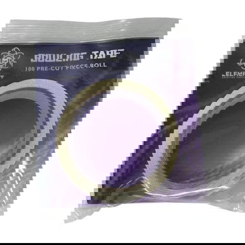 Element 3/4'' Black Smooth Thumb Insert Bowling Tape 100 Roll - BowlersParadise.com