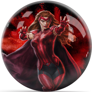 OnTheBallBowling Avengers Scarlet Witch Character Undrilled Bowling Ball