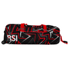 BSI Clear Top 3 Ball Tote Red/Black Bowling Bag