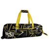 BSI Clear Top 3 Ball Tote Yellow/Black Bowling Bag