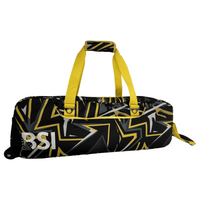 BSI Clear Top 3 Ball Tote Yellow/Black Bowling Bag