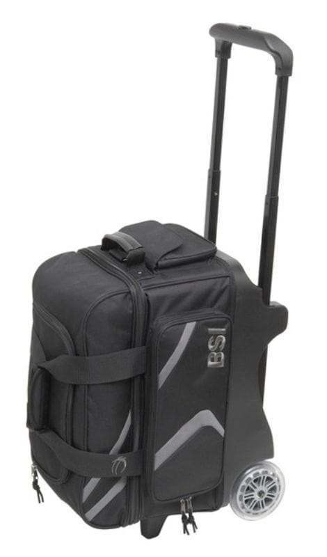 BSI Prime Double Roller Black/Charcoal Bowling Bag