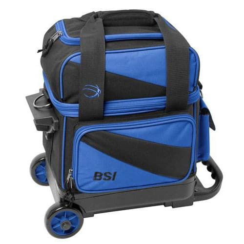 BSI 1 Ball Roller Bowling Bag Blue Black - BowlersParadise.com