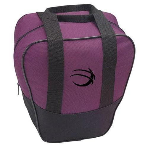 BSI Nova Single Tote Bowling Bag Purple Black - BowlersParadise.com