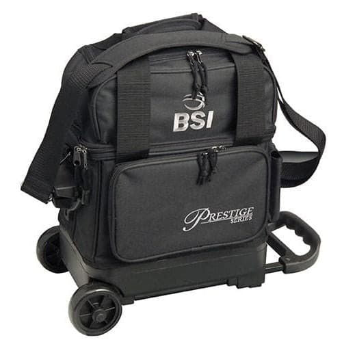 BSI Prestige 1 Ball Roller Bowling Bag Black - BowlersParadise.com