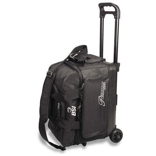 BSI Prestige 2 Ball Roller Bowling Bag Black - BowlersParadise.com