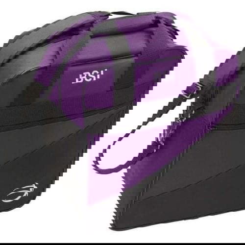 BSI Solar III Single Tote Bowling Bag Purple Black - BowlersParadise.com