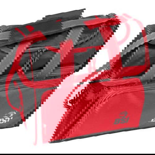 BSI Taxi Single Tote Bowling Bag Black Red - BowlersParadise.com