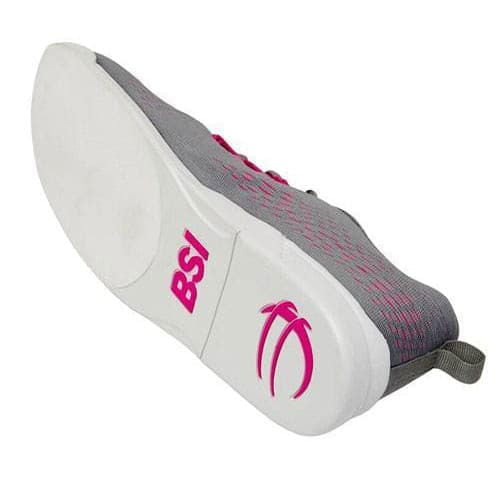 BSI Women's #931 Grey Pink Bowling Shoes - BowlersParadise.com