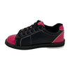 SaVi Women's Classic Pink/Black Bowling Shoes - BowlersParadise.com