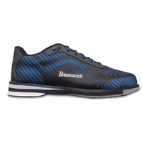 Brunswick Command Side Black/Blue Bowling Shoes - BowlersParadise.com