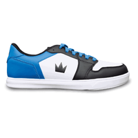 Brunswick Mens Fanatic Black/Blue Bowling Shoes - BowlersParadise.com