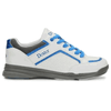 Dexter Mens Bud White / Blue Bowling Shoes - BowlersParadise.com