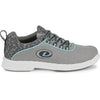 Dexter Womens Robin Grey/Blue Right Hand Bowling Shoes - BowlersParadise.com