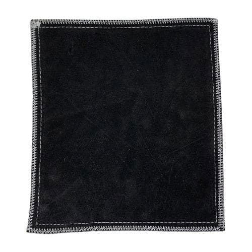 Bowlingballfactory.com Ultra Tac Black White Leather Bowling Shammy Pad - BowlersParadise.com
