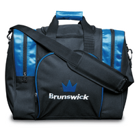 Brunswick Attack Single Tote Blue Bowling Bag