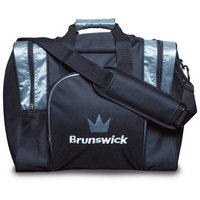 Brunswick Attack Single Tote Grey Bowling Bag