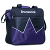 Brunswick Blast Purple Single Tote Bowling Bag