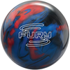 Brunswick Fury Red Blue Black Bowling Ball