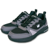 Brunswick Men’s Outback Black Grey Bowling Shoe