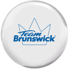 Brunswick Team Brunswick White Viz-A-Ball Bowling Ball