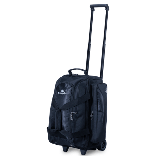 Brunswick Zone Double Roller Black Bowling Bag