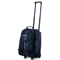 Brunswick Zone Double Roller Black Bowling Bag
