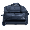 Brunswick Zone Double Roller Bold Black Bowling Bag