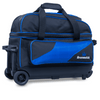 Brunswick Zone Double Roller Blue Bowling Bag
