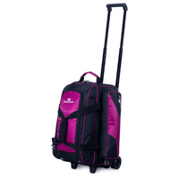 Brunswick Zone Double Roller Raspberry Bowling Bag