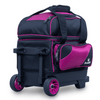 Brunswick Zone Single Roller Raspberry Bowling Bag